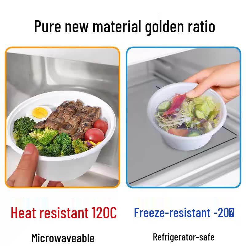 Miaoqiao Round Disposable Food Containers