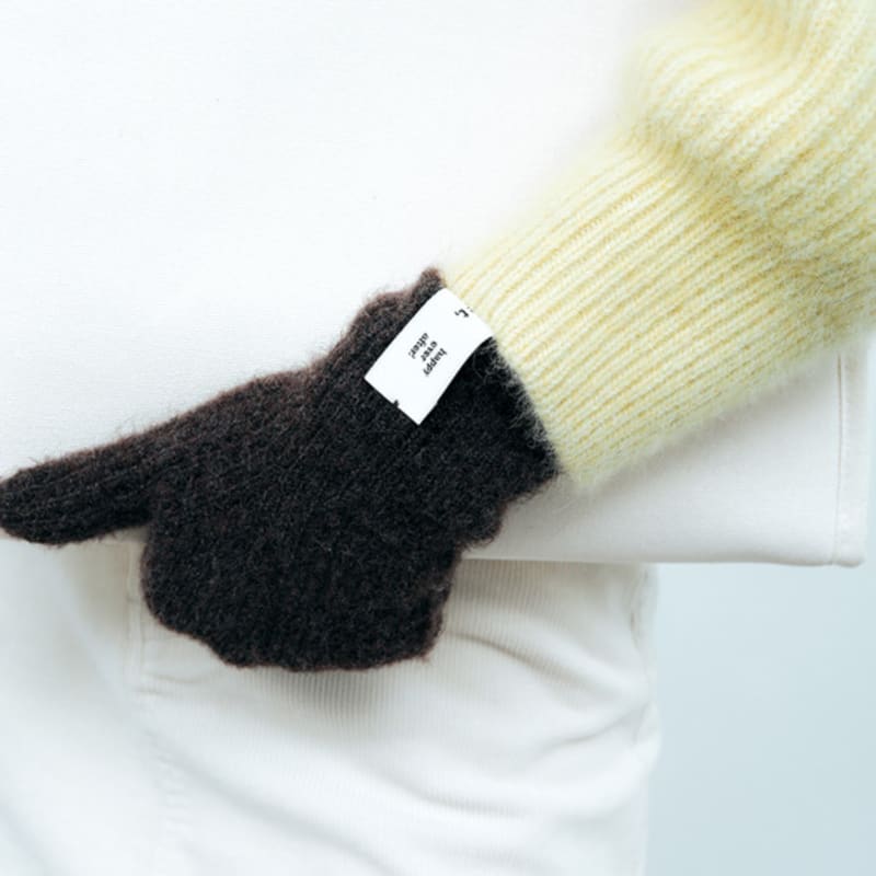 noregret Happy Gloves Brown