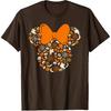 Disney Minnie Mouse Halloween Ghosts Pumpkins Spiders T-Shirt Small