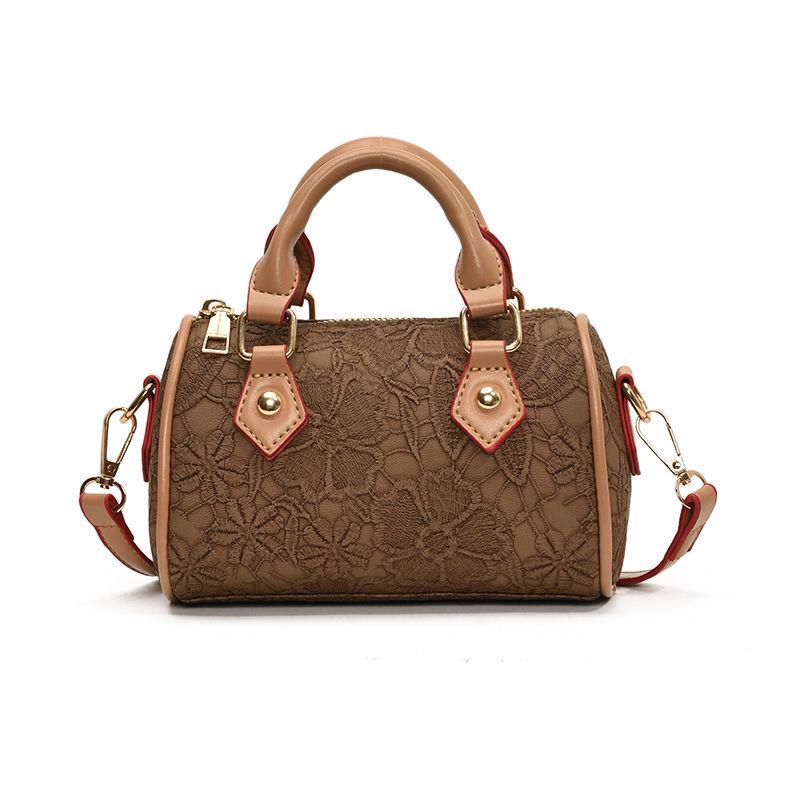 French-Style Boston Bag: New Fashion Pillow Handbag for Shoulder or Crossbody Carry