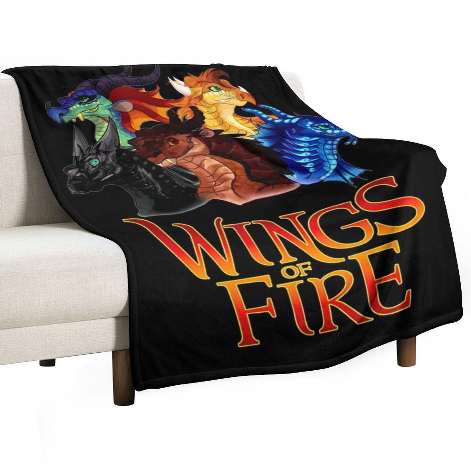 Wings Of Fire All Together Throw Blanket Designers Flannel Flannel Fabric For Baby Blankets 30x40in