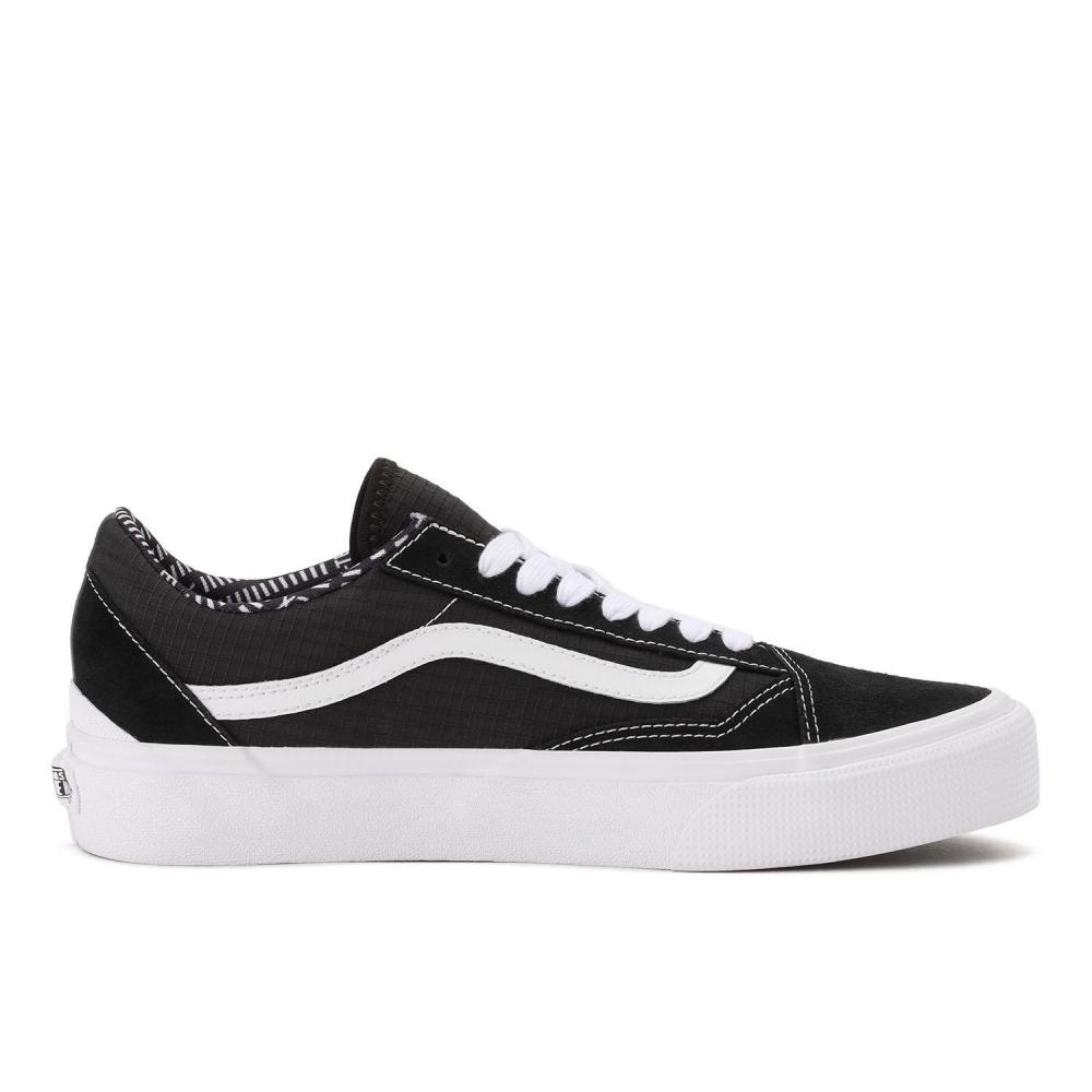 Vans Old School Gore Tex Black True Whit Vn0009qgbpb Black True Whit