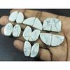 150Cts. Natural Howlite Matche Pair Fancy Cabochon Loose Gemstone 07Pair Lot C-3352