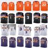 Basketbalový dres Phoenix Suns Pánský Šitý Týmový úbor Tréninkový Zápas Fanouškovské oblečení