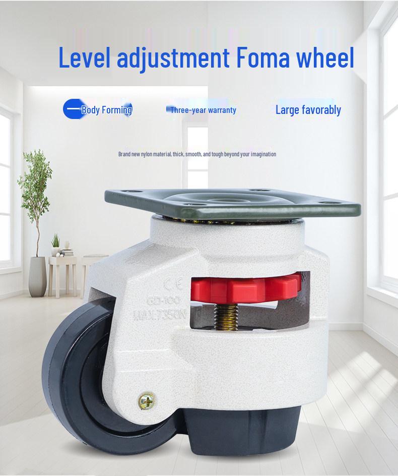 Fuma Lun Heavy Duty Swivel Casters 40-150 Frame Leveling Wheels.