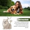 Hair Grooming Dog Hair Storage Box Dog Shape Puppy Pendants Pet Hair Keychain  Jewelry Gift