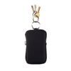 Waterproof PU Leather Coin Purse with Ring Buckle Travel Headphones Organizer  Children