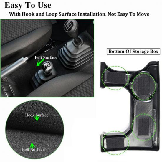 Console Gear Shift Storage Box Organizer Tray Stowing Tidying Car Interior Boxes