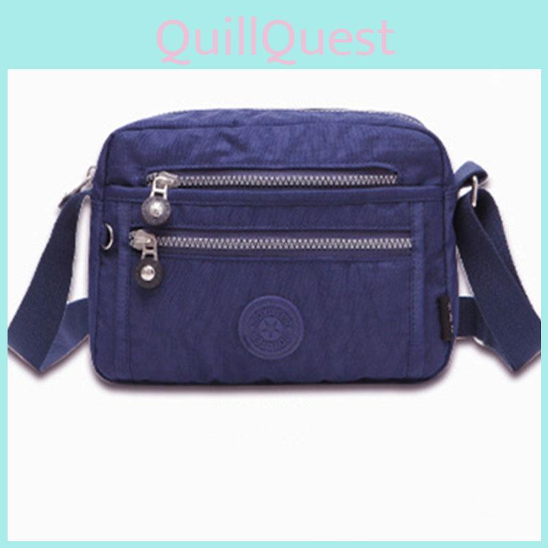 Elegant Women Nylon Handbag Lady Durable Shoulder Tote With Classic Timeless Design