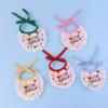 Cat & Dog Birthday Party Costume: Cute Japanese Scarf, Hat, & Bib Set