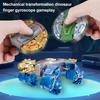 Transforming Robot Dinosaur Spinner Toy Stress Anxiety Relief Simulated Dino Spinning Toy Kids Teens Adults Fingertip Gyroscope Fidget Toy