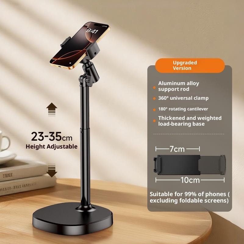 360° nastavitelný úhel a výška Stolní stojánek na telefon - Perfektní líný držák na telefon pro všechny telefony Stojan na tablet Držák na telefon