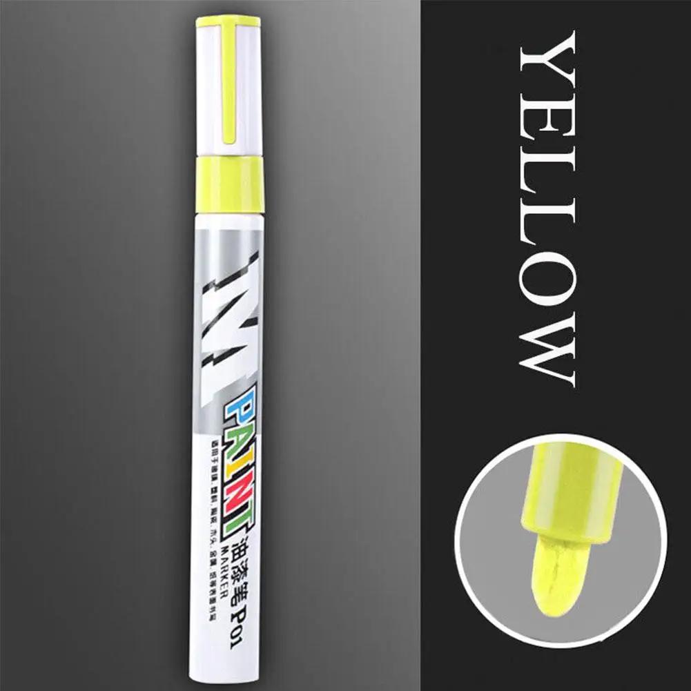8 Colors Professional Car Paint Non-toxic Permanent Scratch Pen Remover Waterproof Pen Car Clear Resistant Repair Painting K8L8