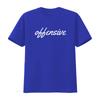Beleidigendes T-Shirt vintage gewaschen leicht Mann Designer-Kleidung weich Mode Unisex Oberteil für den Alltag vielseitig atmungsaktiv