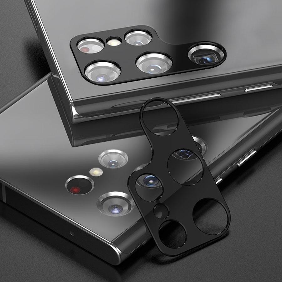 Camera Metal Ring For Samsung Galaxy S22 Ultra Plus S22+ Lens Protection Case Camera Screen Protector