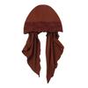 Solid Color Pre-Tied Hijab Wrap Head Scarf Muslim Turban Bonnet for Women Inner Hat Turbantes Cap