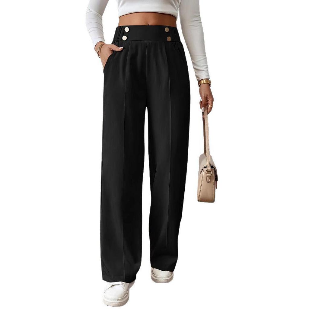 2025 Women's High Waist Slimming Casual Pants for Summer