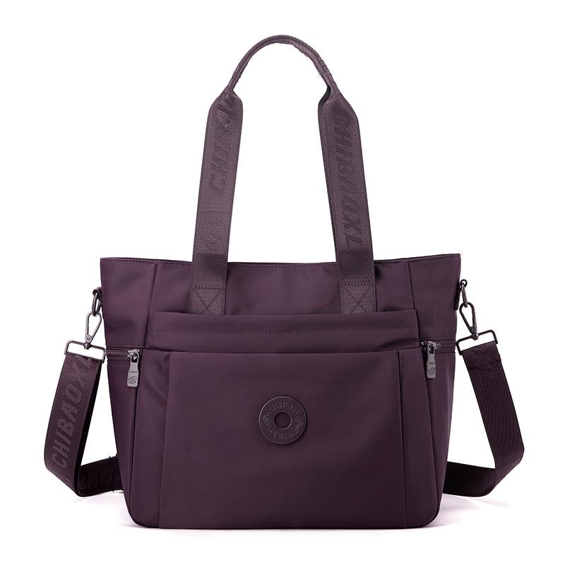 2026 New Large Capacity Lightweight Nylon Women's Crossbody Handbag: Simple, Versatile, and Casual