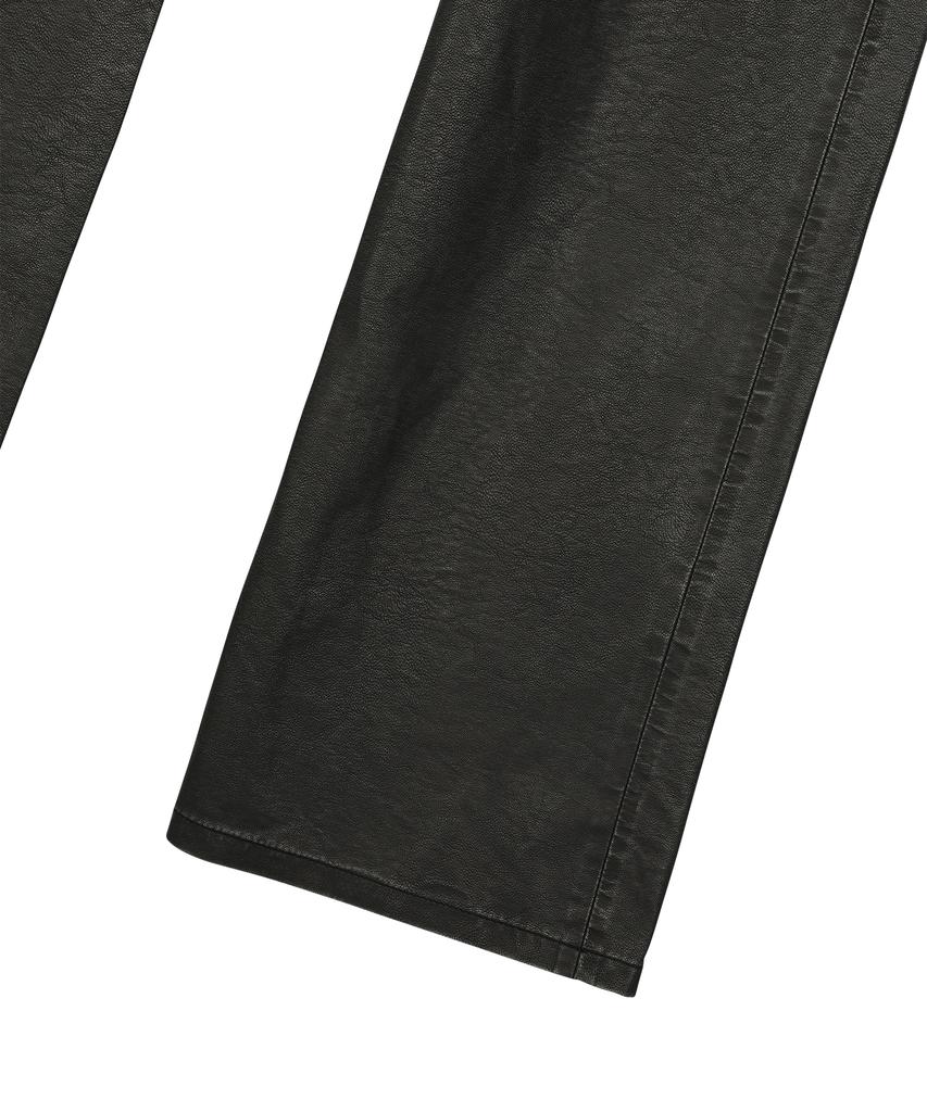SUNDAY FRUIT MARKET Sunday Vintage Leather Pant Black