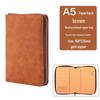 Custom Business Notebook with Zipper Bag - Multifunctional A6/B5 Notepad & Manager Folder