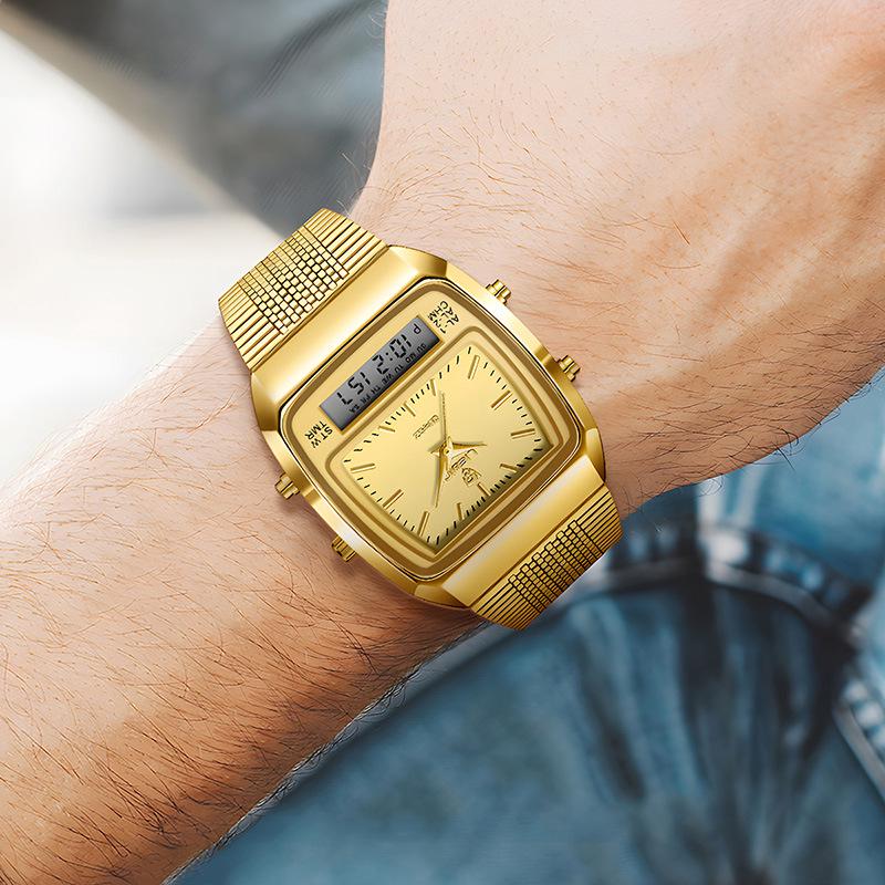 Laibinji Men's High-End Luminous Waterproof Quartz Business Watch