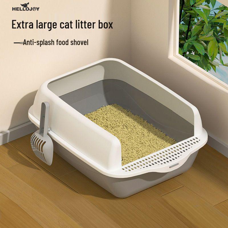 Automatic Odor-Proof Enclosed Cat Litter Box with Deodorization