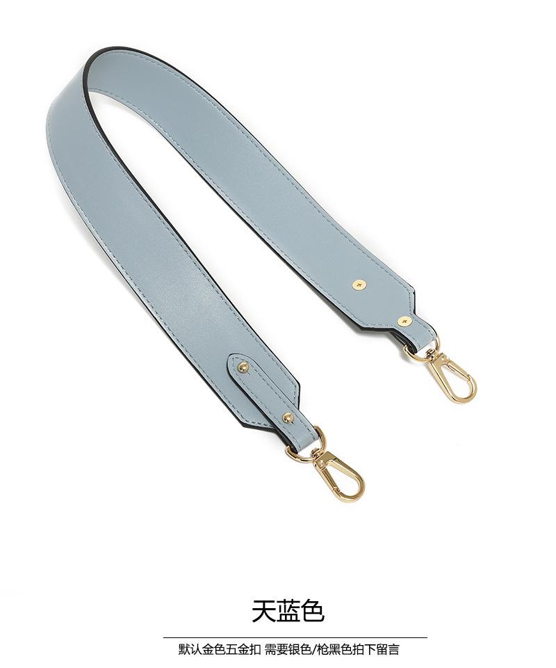 Pure Leather Single Shoulder Armpit Wide Bag With Beeswax Ebony Color Strap Accessories Purchase Solid