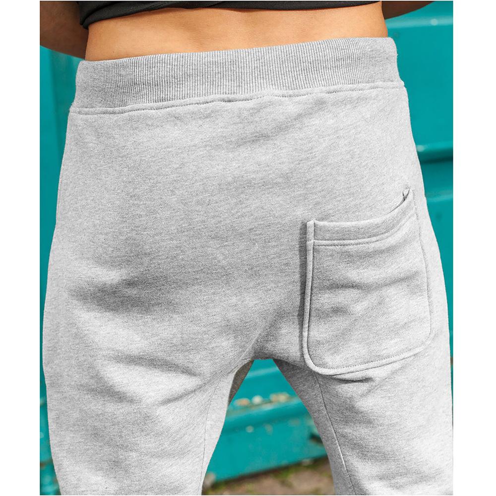 Build Your Brand Mens Heavy Deep Crotch Sweatpants