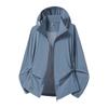 UPF10 + New Sunscreen Clothing for Men and Women Loose and Quick-drying Ice Silk Jacket Outdoor UV Protection Light Skin Clothing for Women