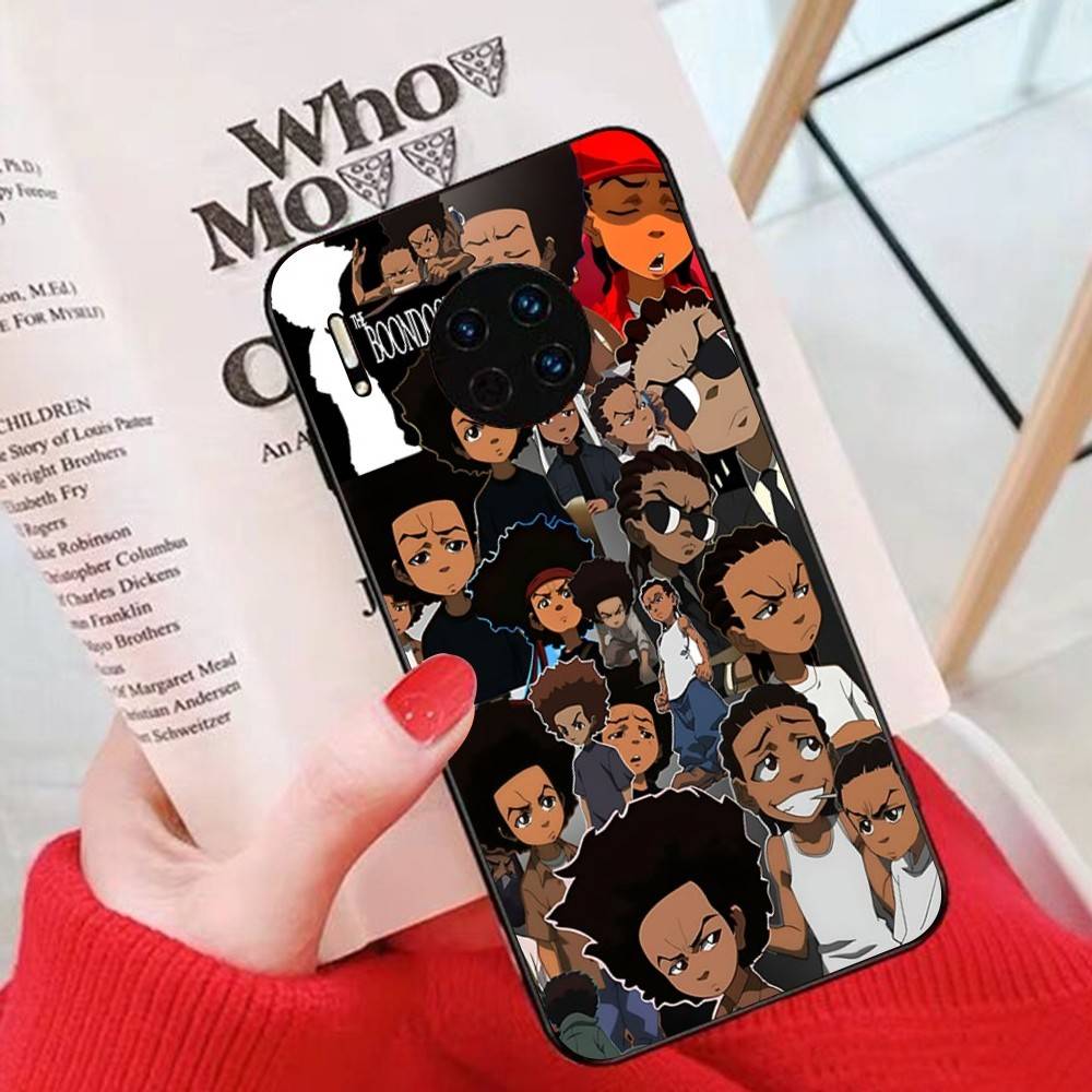 Cartoon The Boondocks Phone Case For Huawei P 8 9 10 20 30 40 50 Pro Lite Psmart Honor 10 Lite 70 Mate 20lite