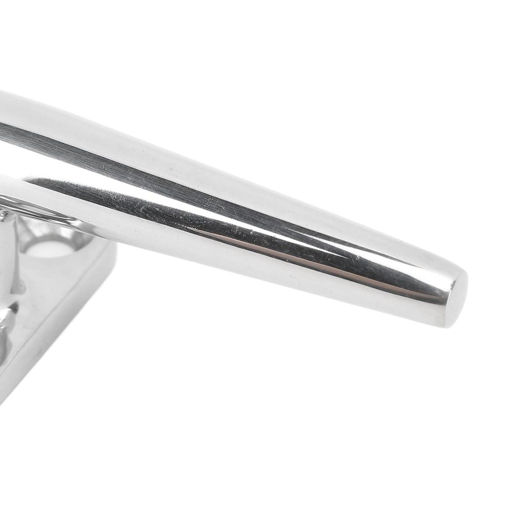 Boat Cleats 4 Pcs Boat Mooring Cleats Durable Stainless Steel Dock Cleats for Marine Yachts Inflatable Yachts Business Yachts (8")