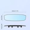 Car Baby Mirrors Interior Rear View Mirror Wide Angle Rearview Mirror  Large Vision Auxiliary Monitor For RVs Trucks Sedans SUVs