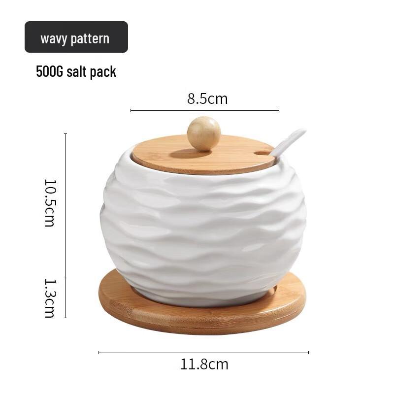 Qianxing Ceramic Seasoning Jar Set