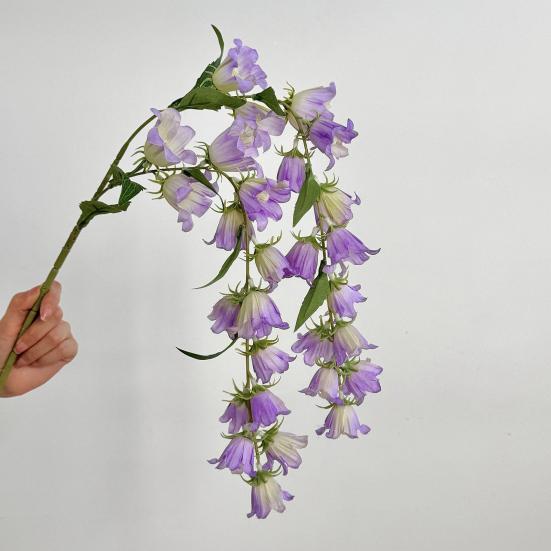 38" Artificial Lily of The Valley Flower Long Stem Faux Silk Flower Bouquet for Tall Vase Fake Plants for Home Wedding Party Birthday Home Decoration