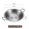 Abay Hammered Steel Split Hotpot