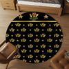 1pc VIP Red Carpet Round Chair mat Area Rug - Non-Slip, Floor Mat for Office, Bedroom, and Indoor Decor -1002260