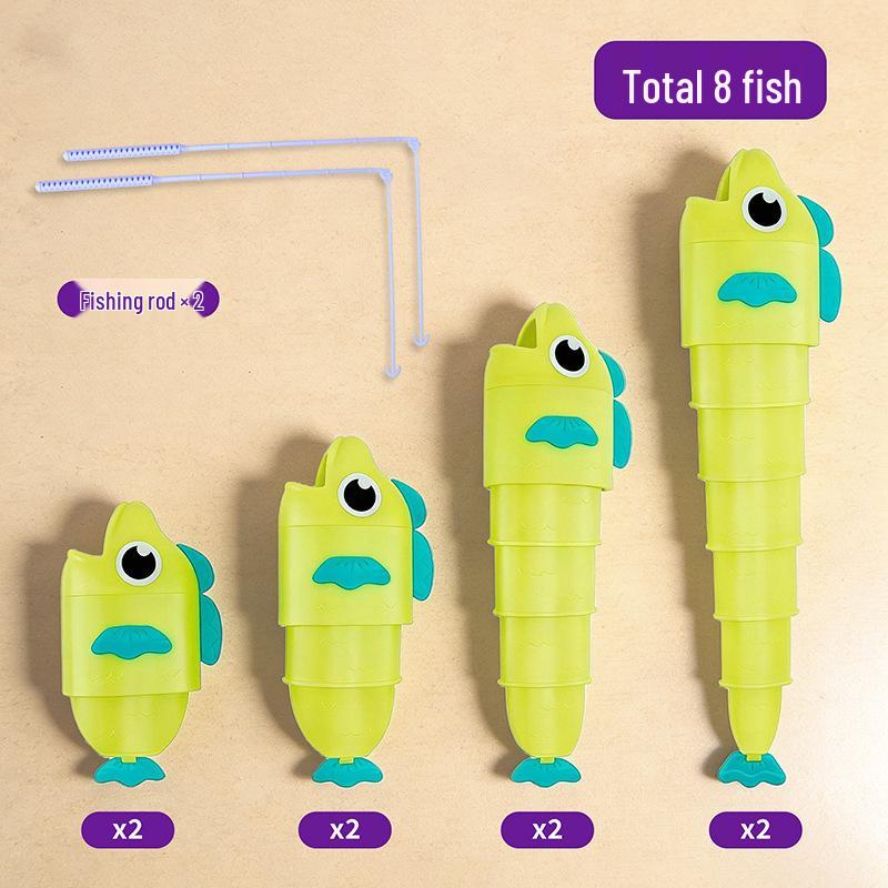 3D Retractable Fishing Master Toy: Educational & Interactive Parent-Child Game for Toddlers and Kids