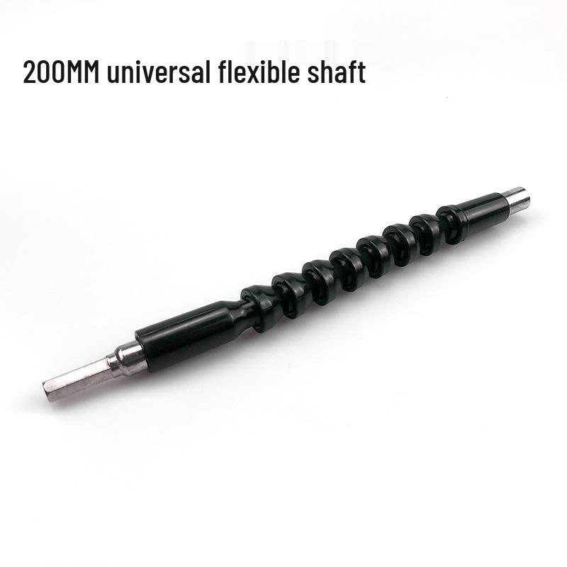 Multi-functional Rechargeable Electric Drill & Screwdriver Set with Universal Flexible Shaft and Extension Rod