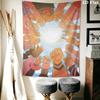 My Hero Academia Wall Tapestry Aesthetic Wall Hanging Printed Fabric Blanket Decorative Tapestries for Bedroom Living Room Home Decor