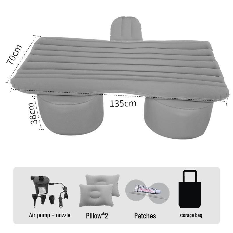 Car Back Seat Inflatable Mattress - Travel Air Cushion Bed