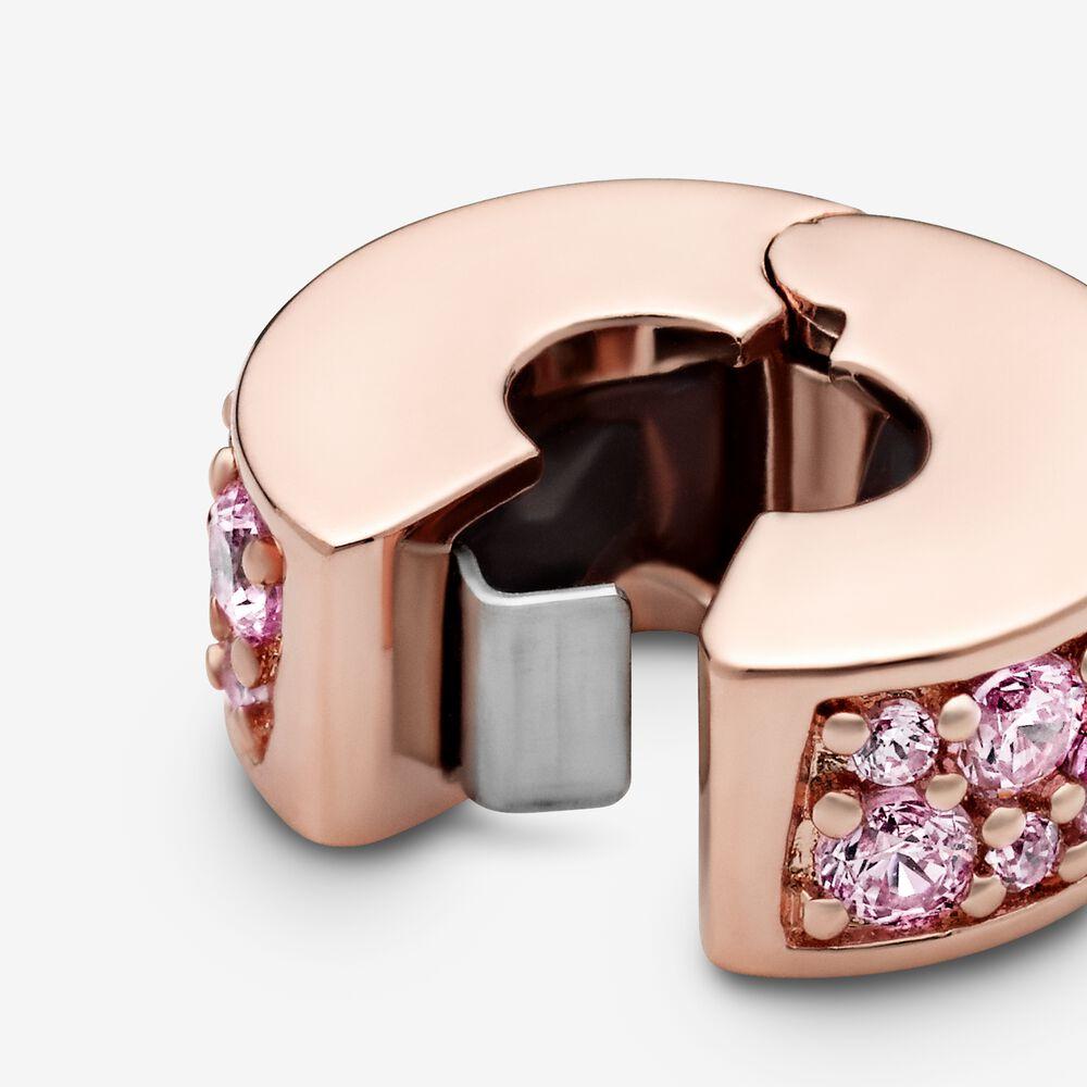 Argent Sterling S925 Pavé Joint de Serrage adapté Bracelet Original Bijoux DIY pour Femmes Cadeau d'Anniversaire