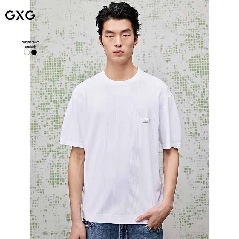 GXG Men s Round Neck Solid Knit T-Shirt 2XL