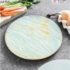Round Ceramic Flat Plate Sushi Plate Steak Plates Fruit Dish Salad Bowl Dim Sum Dish Sting Disc Dessert Plates Cake Snack Tray
