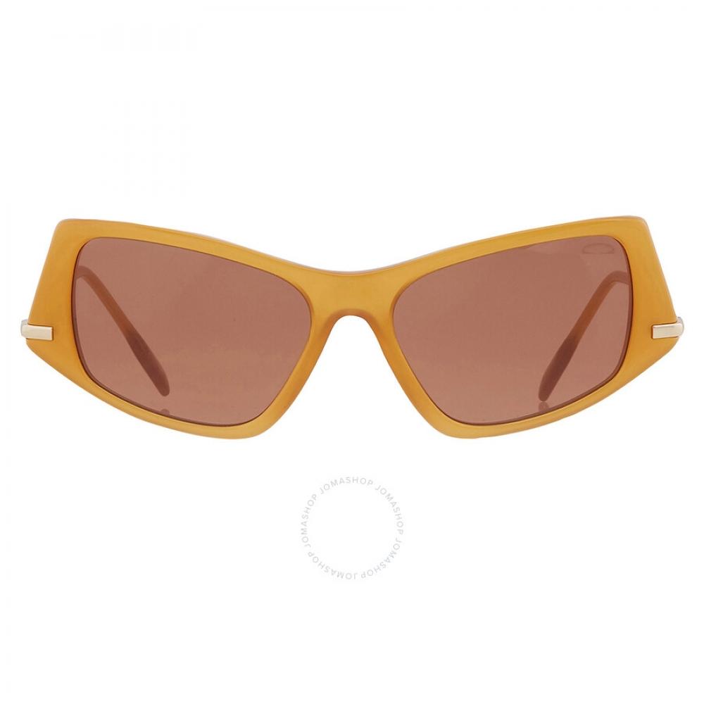 

Burberry Brown Irregular Ladies Sunglasses BE4408 409473 52