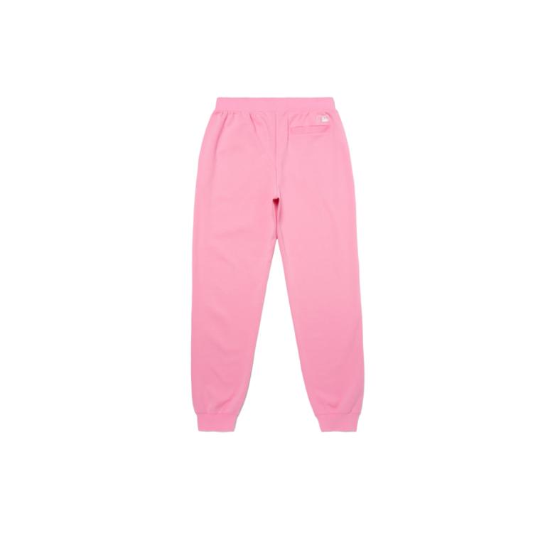 New MLB Knitted Sports Pants Unisex Pink 3FTPB0221-50PKS