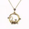 Necklace Magnifying Glasses Pendant Copper Alloy Pendant for Grandparents To Provide The Best Gift