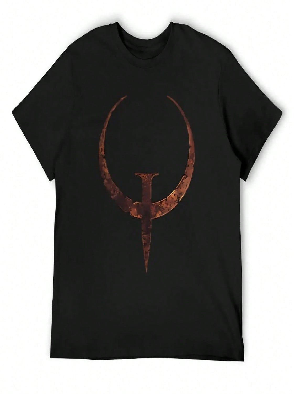 Quake Logo T-Shirt Blue Archive Funny T-Shirt Cute Clothes Outfits For unisex S разноцветный