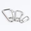 304 Stainless Steel Spring Carabiner Safety Buckle with High Load-Bearing Capacity