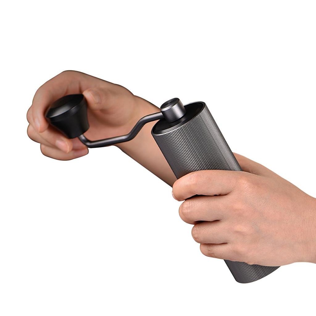 Manual Coffee Grinder with 30 Adjustable Grinding Settings Aluminum Alloy Portable for Home Travel