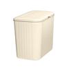 Kitchen Compost Bin 2.1 Gallon /3.2 Gallon Wall Mounted Trash Can with Lid Waste Basket Bin Bathroom Garbage Bin for Kitchen Countertop or under Sink